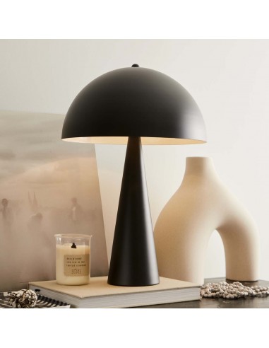 Lampe à poser Champignon Noir Economisez 