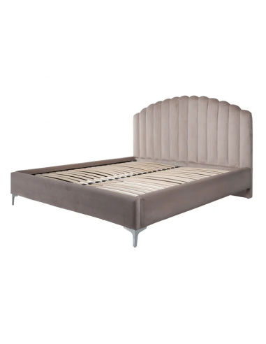 Bed Belmond 180x200 excl. Mattress (Quartz Khaki 903) Pour